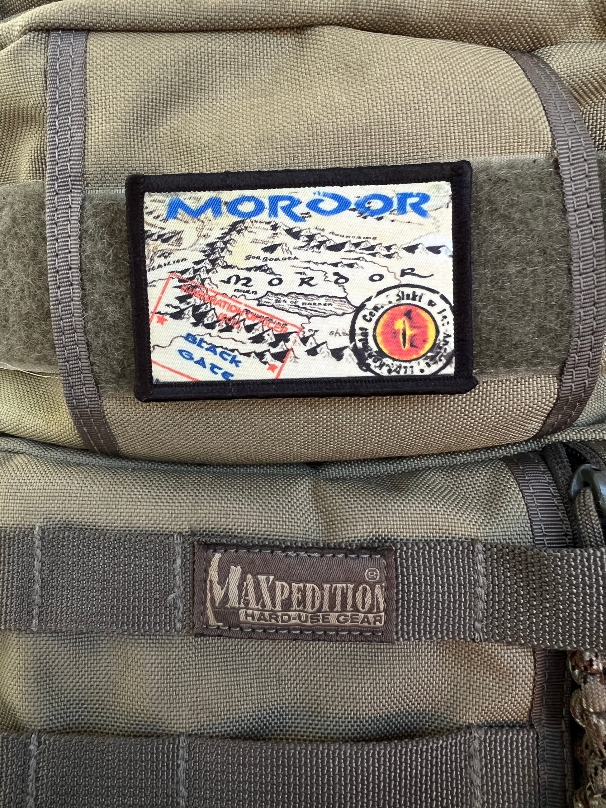 Lord of The Rings Mordor Passport stamp Morale Patch.jpg