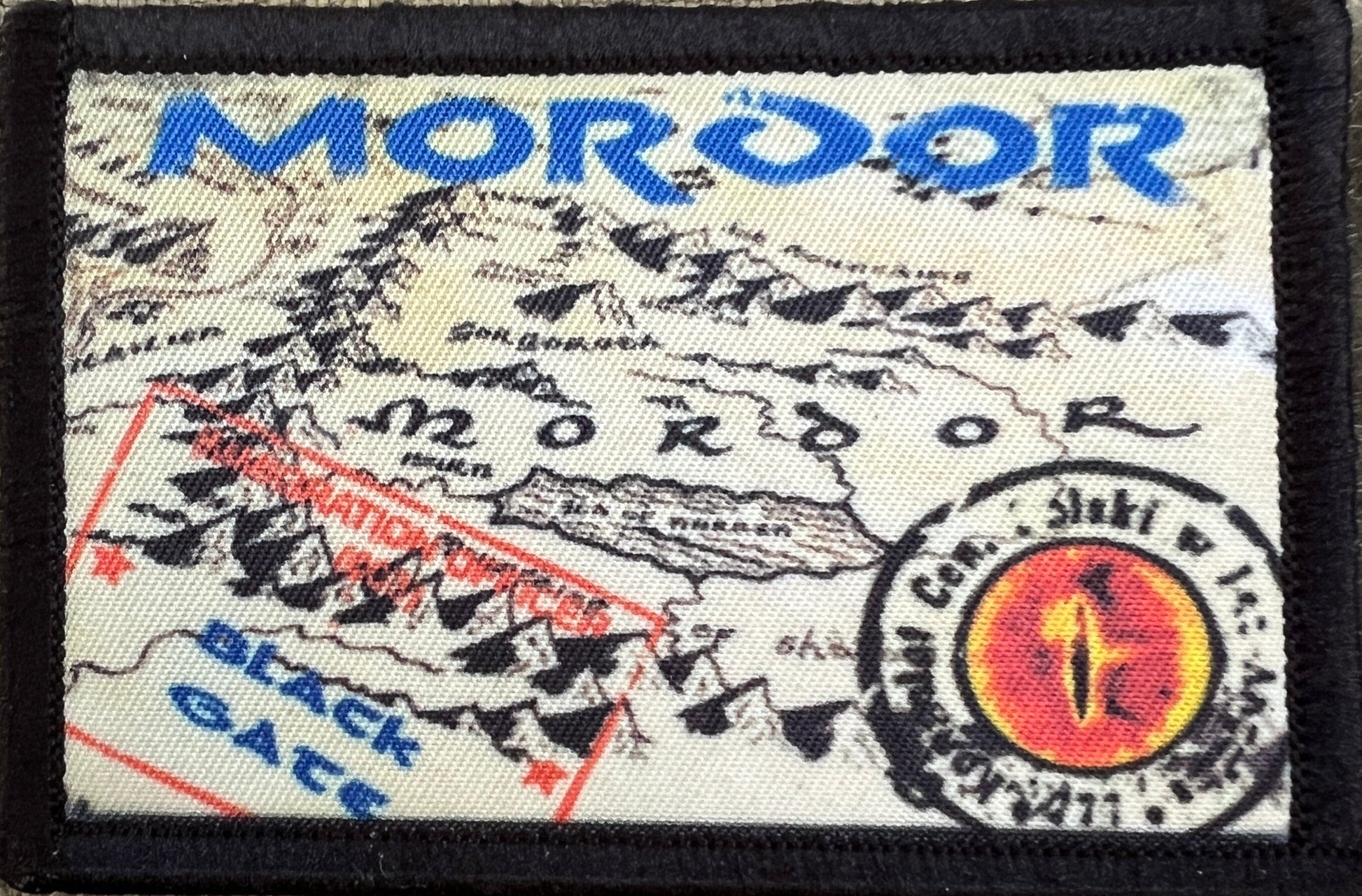 Lord of The Rings Mordor Passport stamp Morale Patch.jpg