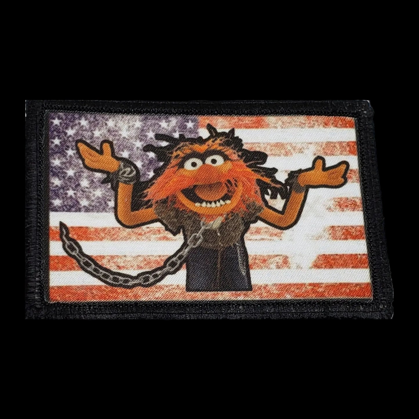 Muppets Animal USA Flag 2x3" Morale Patch
