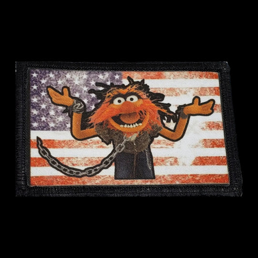 Muppets Animal USA Flag 2x3" Morale Patch