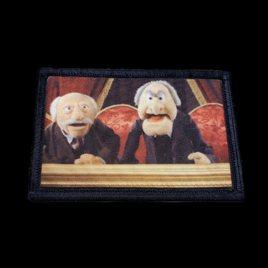 Muppets Statler and Waldorf 2x3" Morale Patch