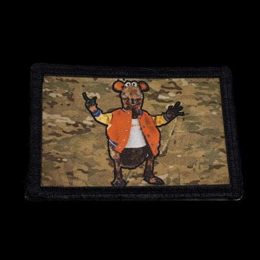Muppets Rizzo the Rat Multicam 2x3" Morale Patch