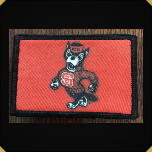 NC State Wolfpac Mascot Morale Patch