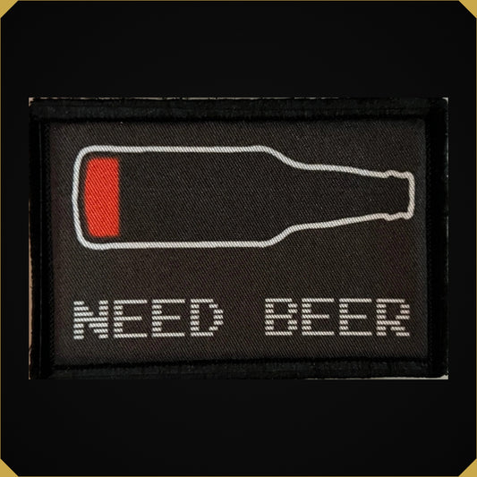 Need Beer Morale Patch
