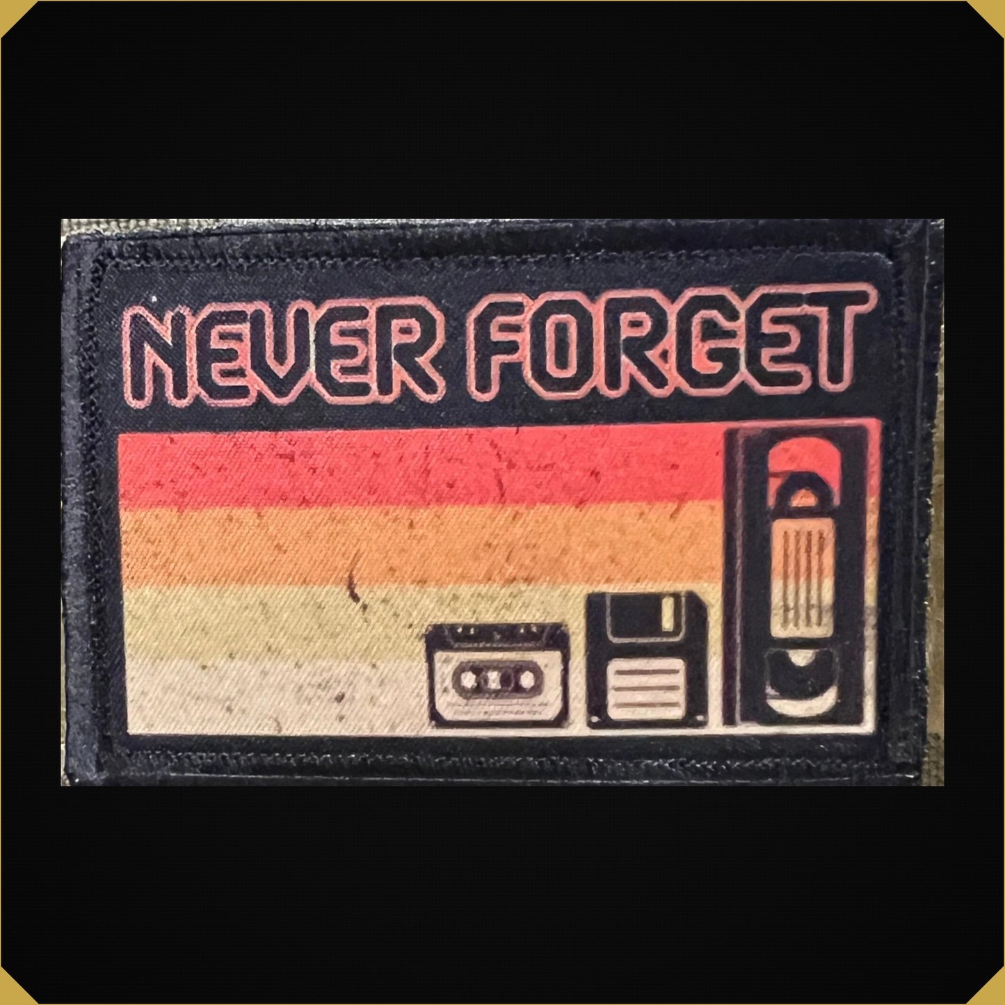Never Forget Retro Morale Patch