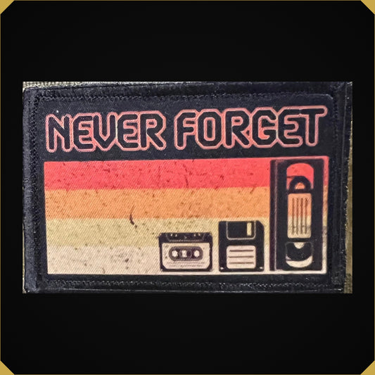 Never Forget Retro Morale Patch