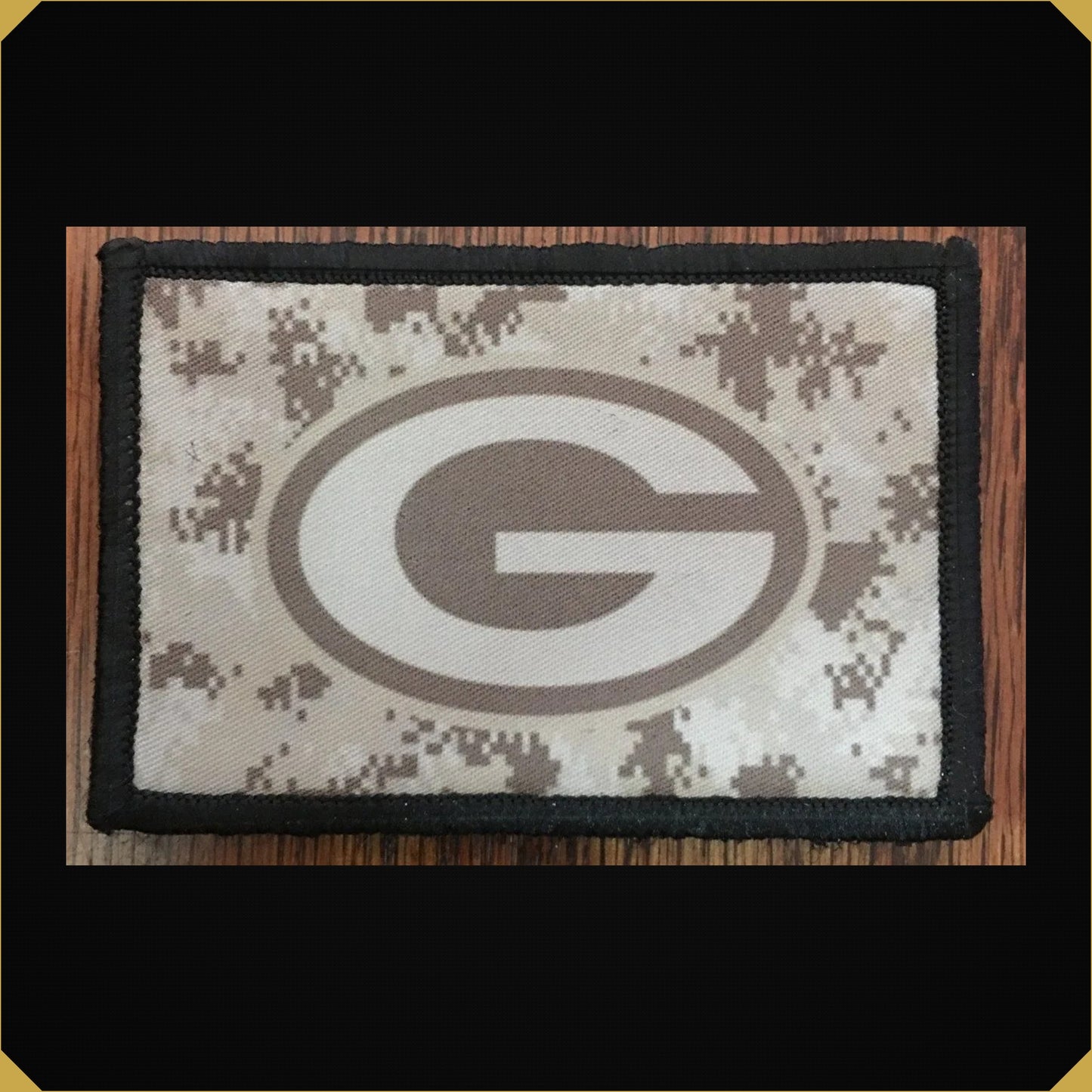 New York Giants Football Subdued Camo Morale Patch