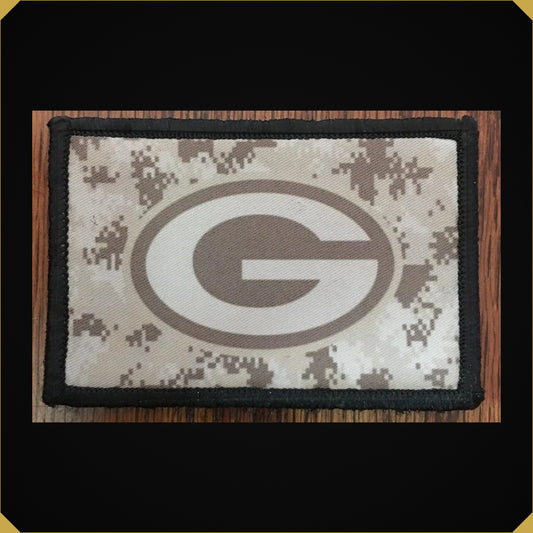New York Giants Football Subdued Camo Morale Patch