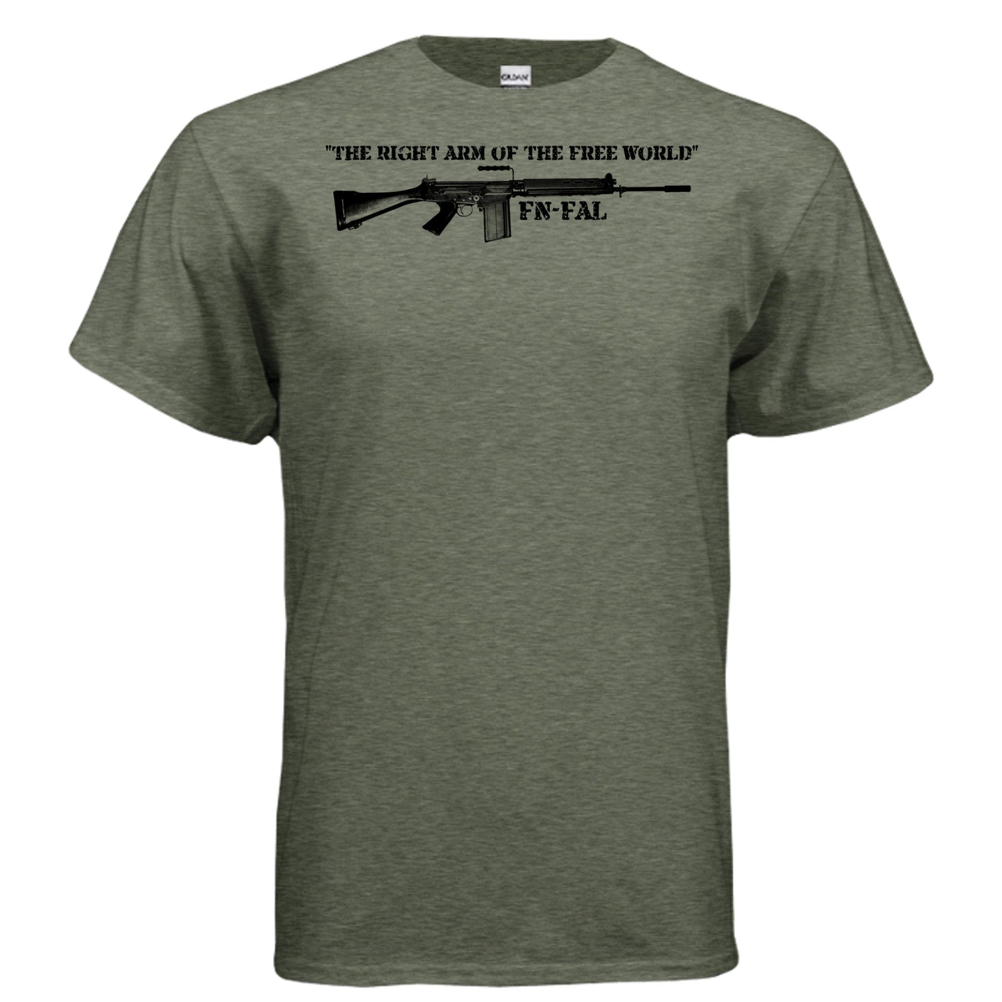 HEATHER MILITARY GREEN - G500 - FRONT