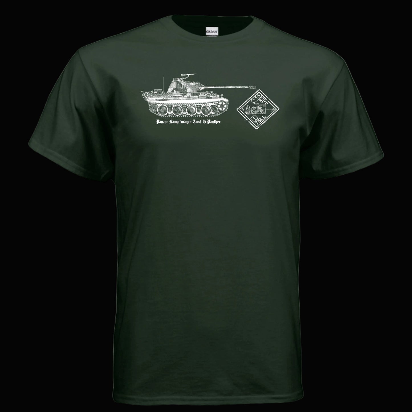 ASL Advanced Squad Leader Panther Tank T Shirt
