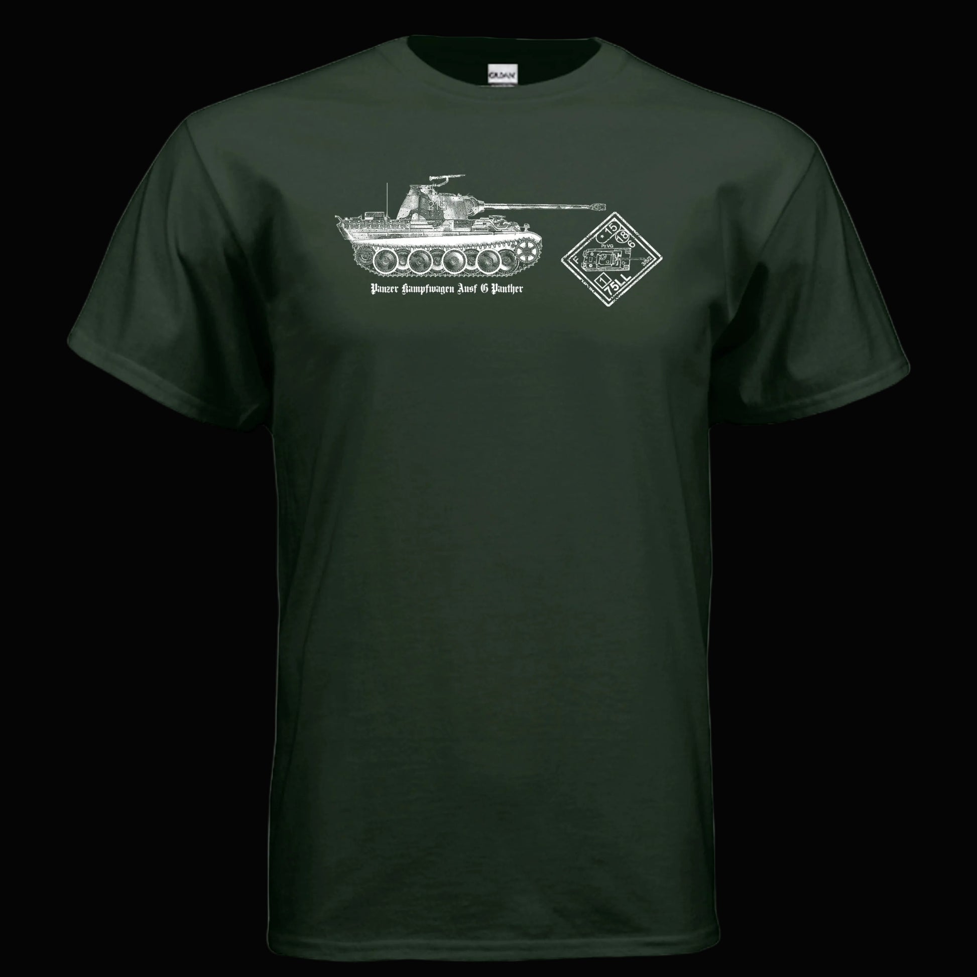 ASL Advanced Squad Leader Panther Tank T Shirt