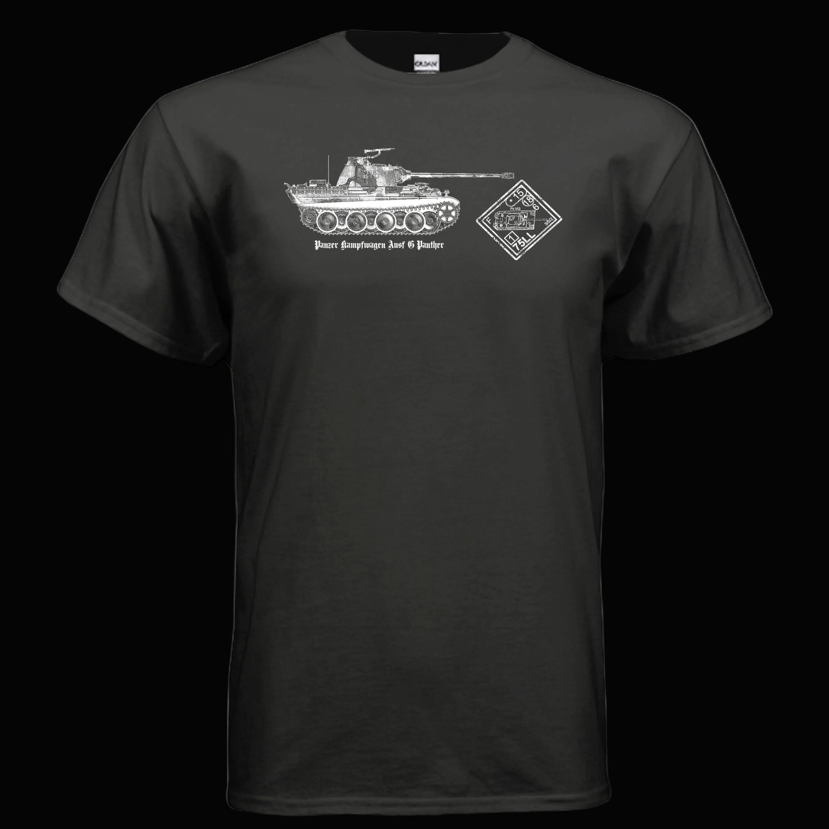ASL Panther Tank T-Shirt | Advanced Squad Leader – Redheaded Productions