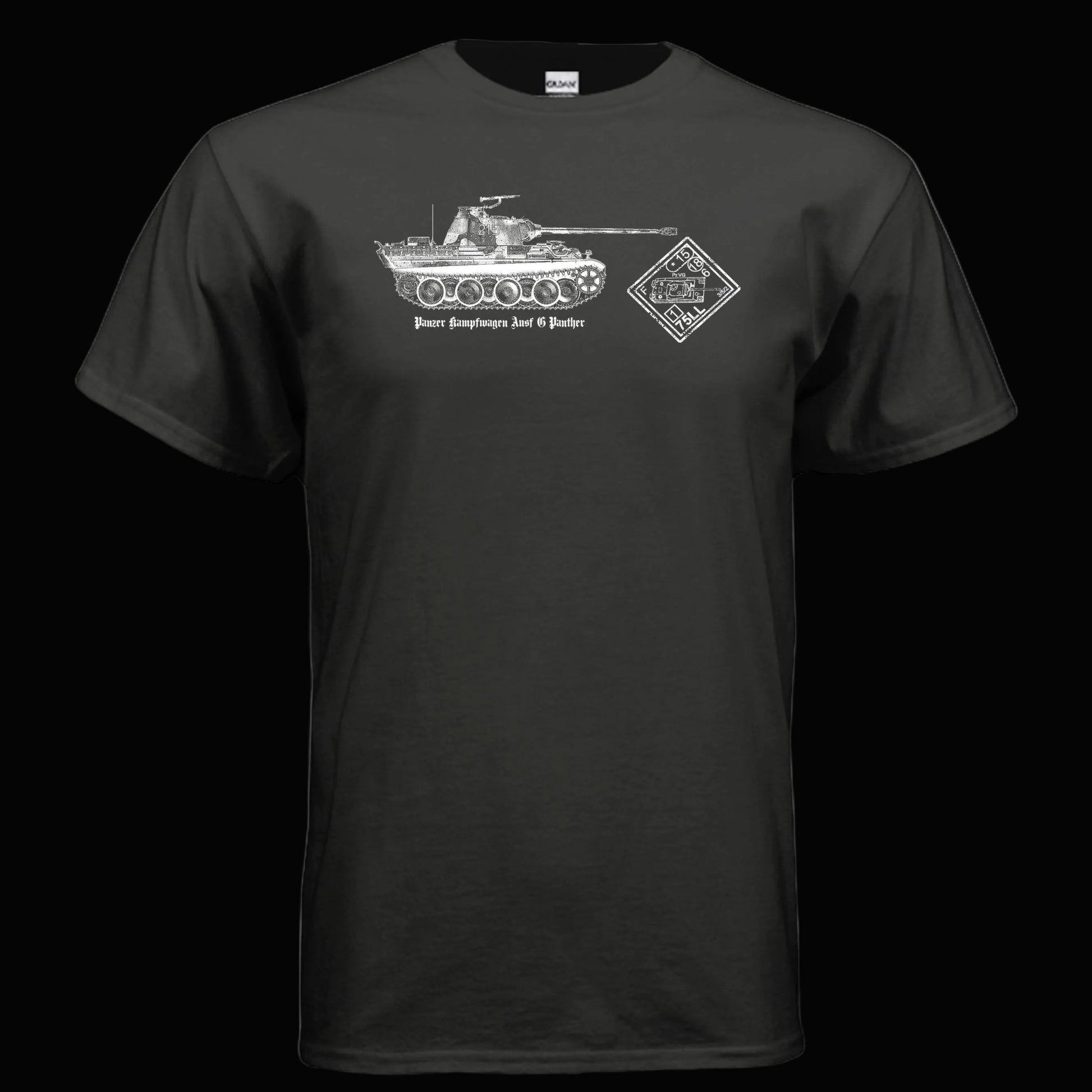 ASL Advanced Squad Leader Panther Tank T Shirt