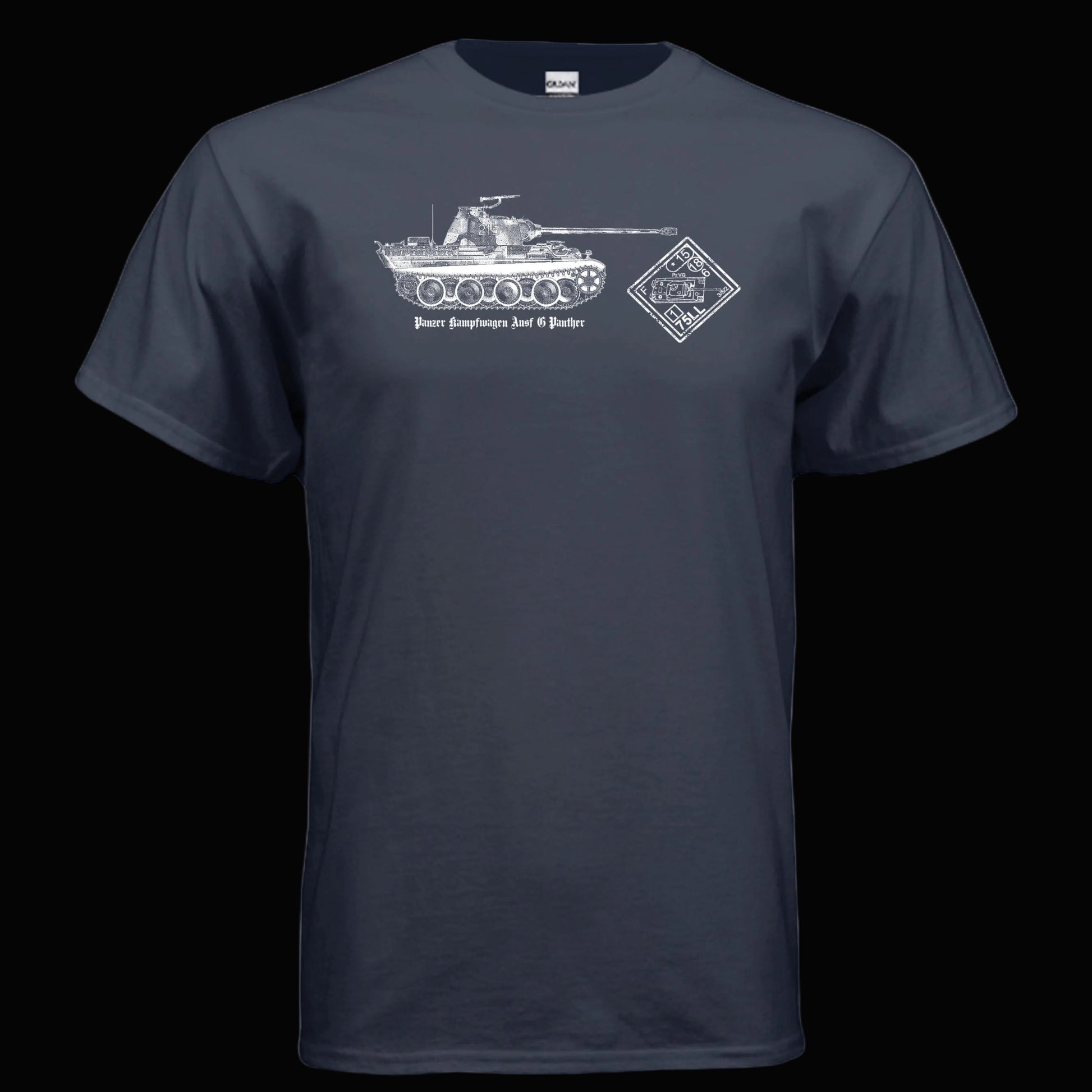 ASL Advanced Squad Leader Panther Tank T Shirt