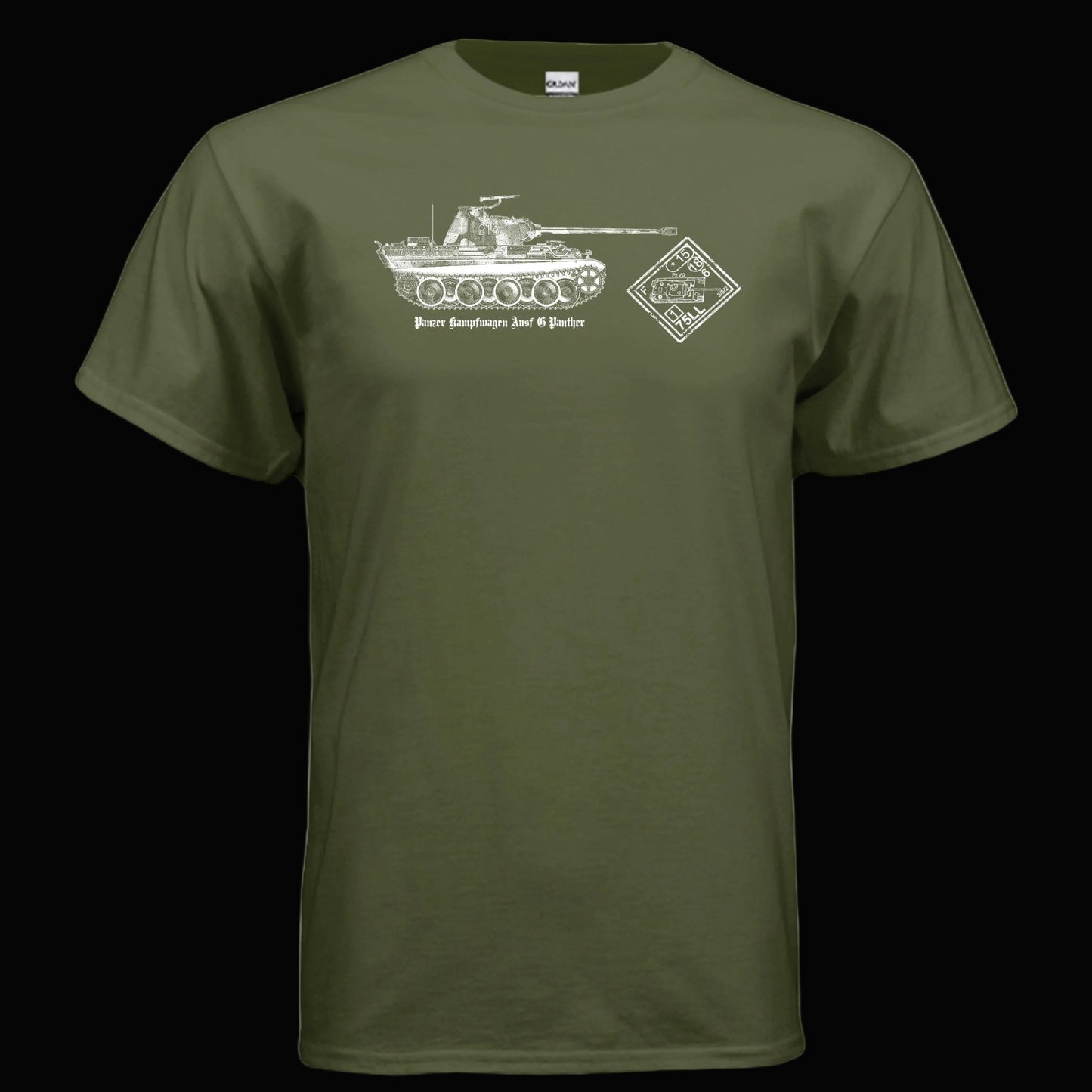 ASL Advanced Squad Leader Panther Tank T Shirt