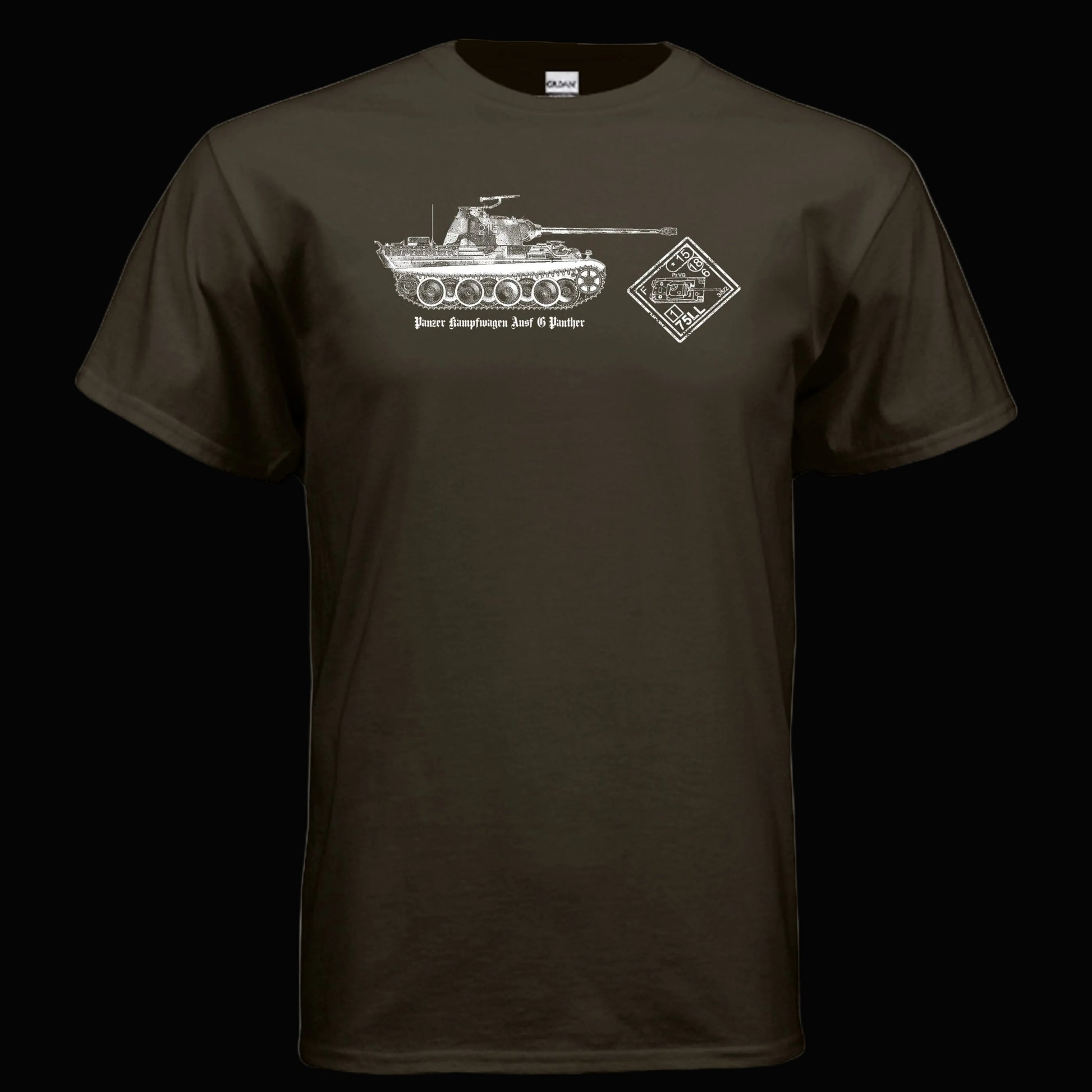 ASL Advanced Squad Leader Panther Tank T Shirt