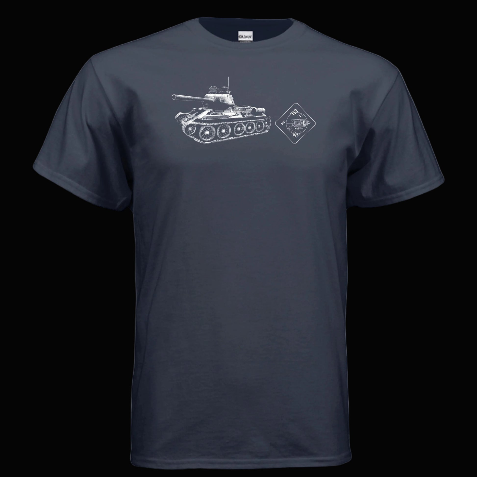 ASL Advanced Squad Leader T34 Tank T Shirt
