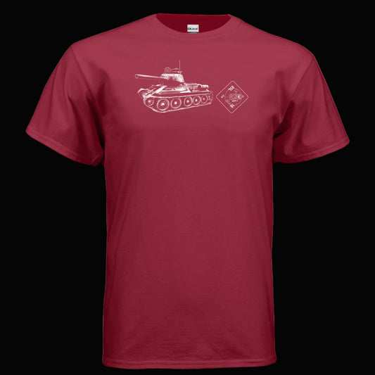 ASL Advanced Squad Leader T34 Tank T Shirt