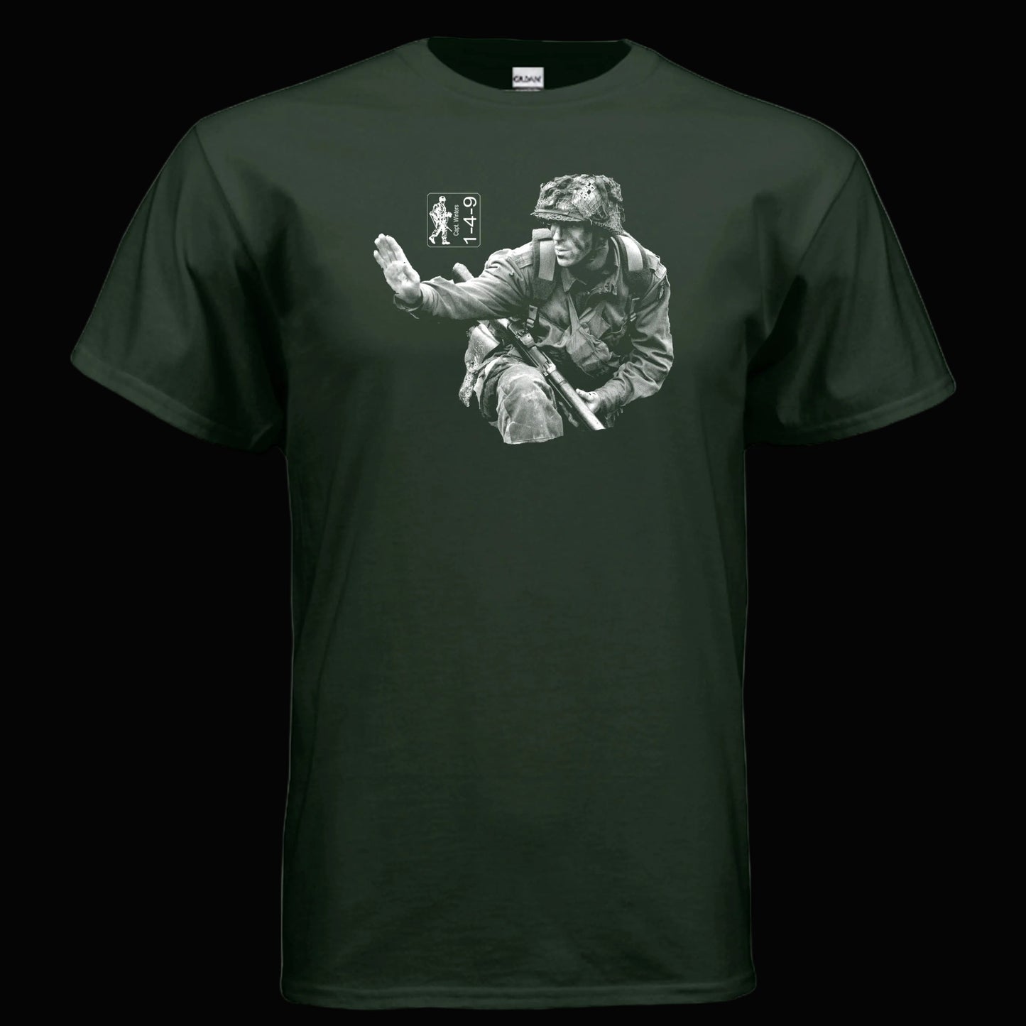 ASL Advanced Squad Leader Hero Counnter SMC Sgt Winters T Shirt