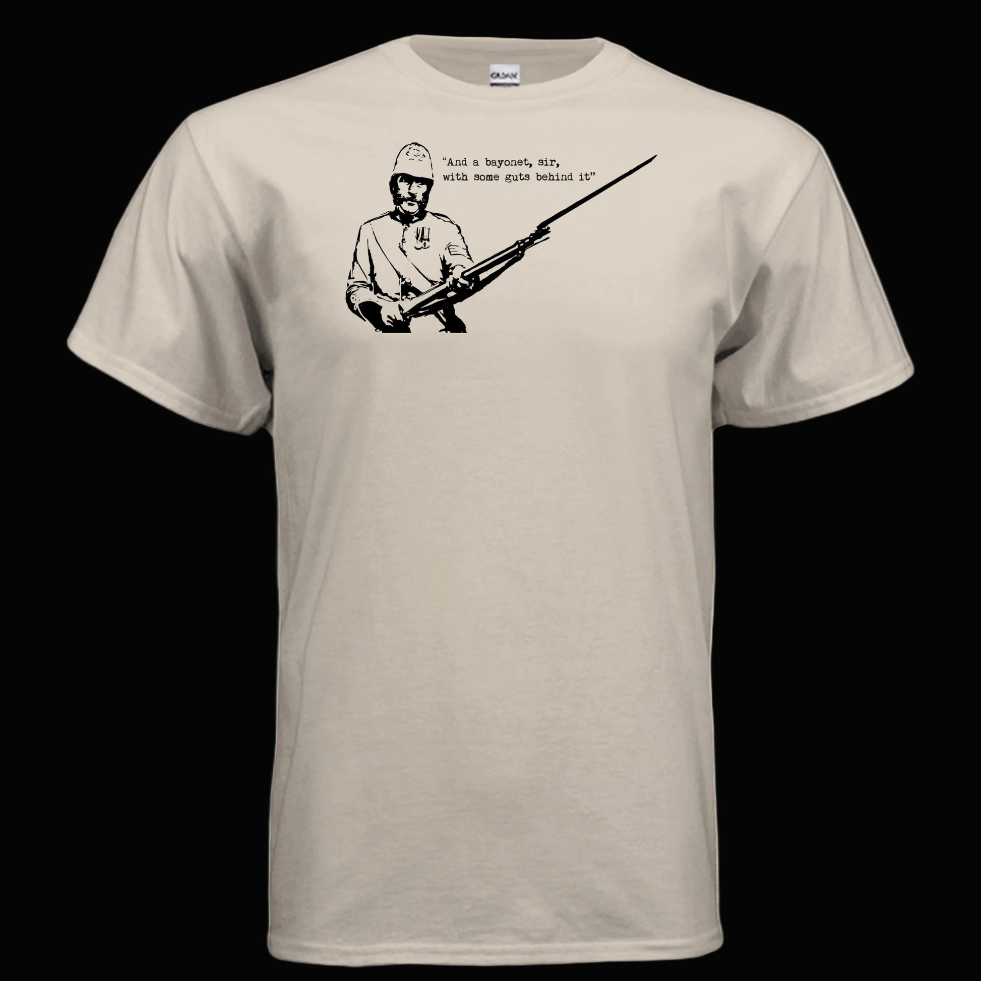 Zulu Movie T shirt Stg Bourne Martini Henry British Militaria