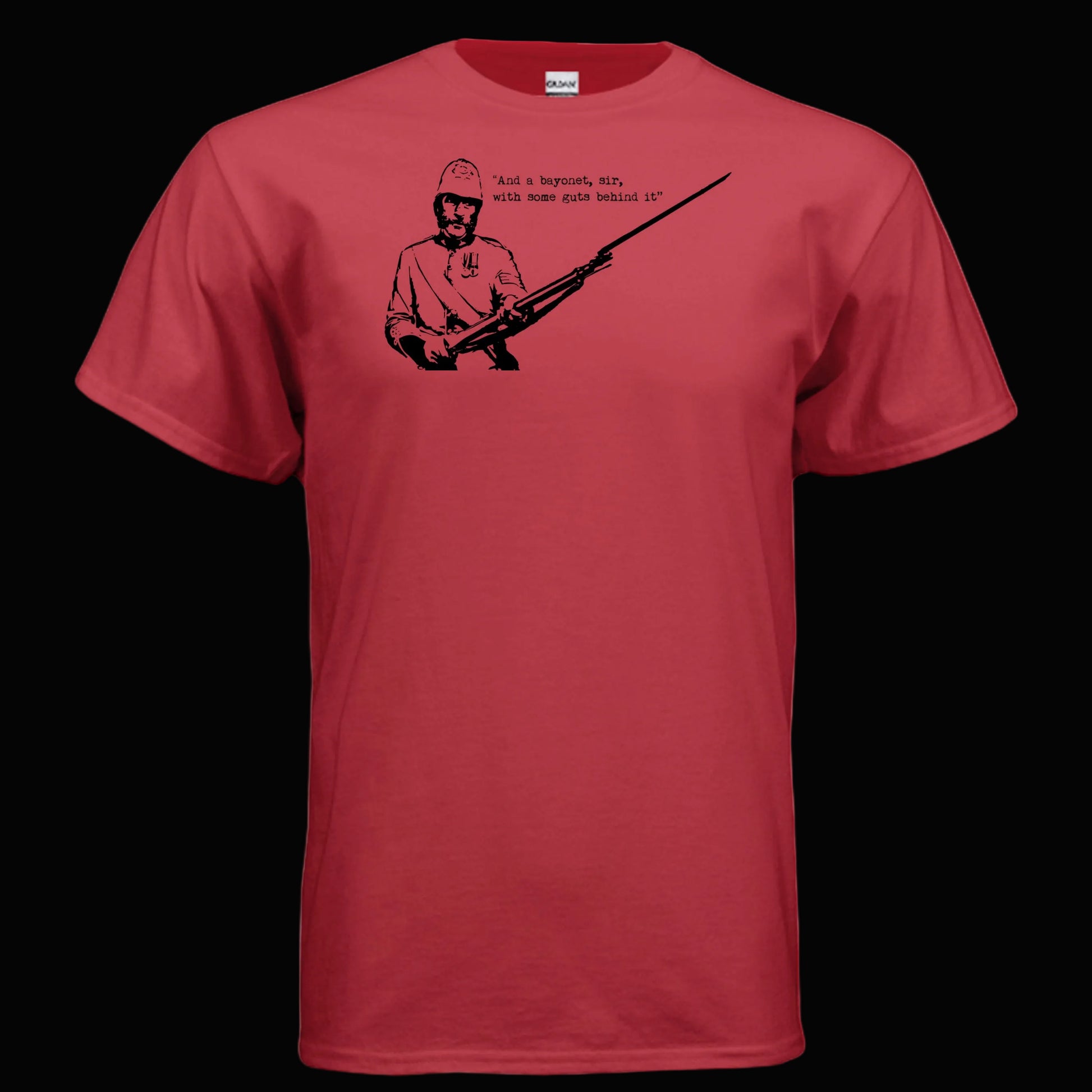 Zulu Movie T shirt Stg Bourne Martini Henry British Militaria