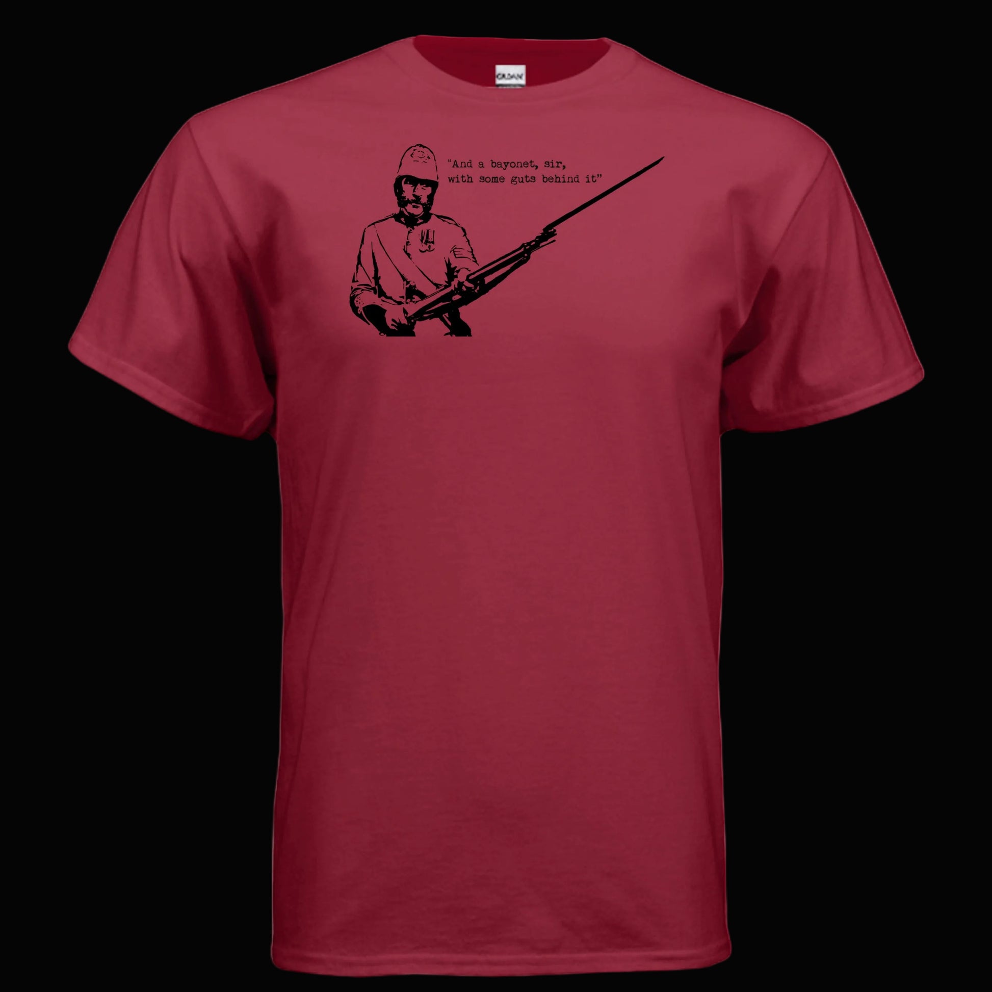 Zulu Movie Sgt Bourne Martini Henry T Shirt