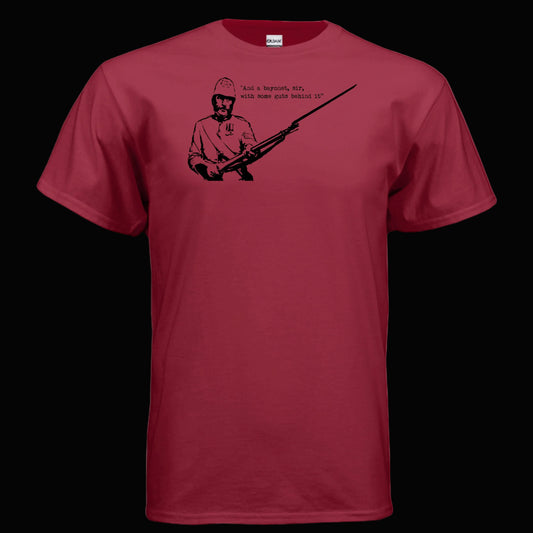 Zulu Movie Sgt Bourne Martini Henry T Shirt
