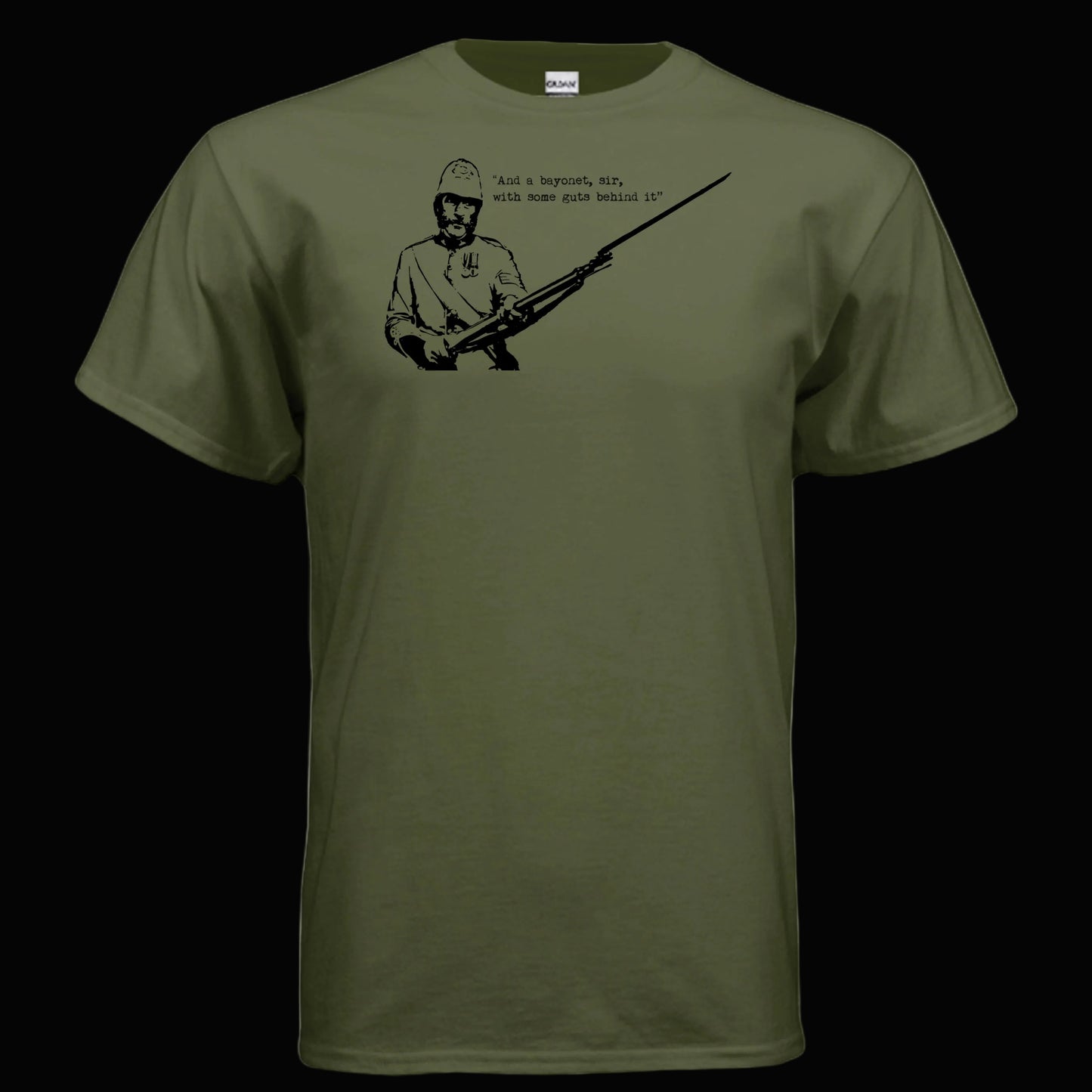 Zulu Movie Sgt Bourne Martini Henry T Shirt