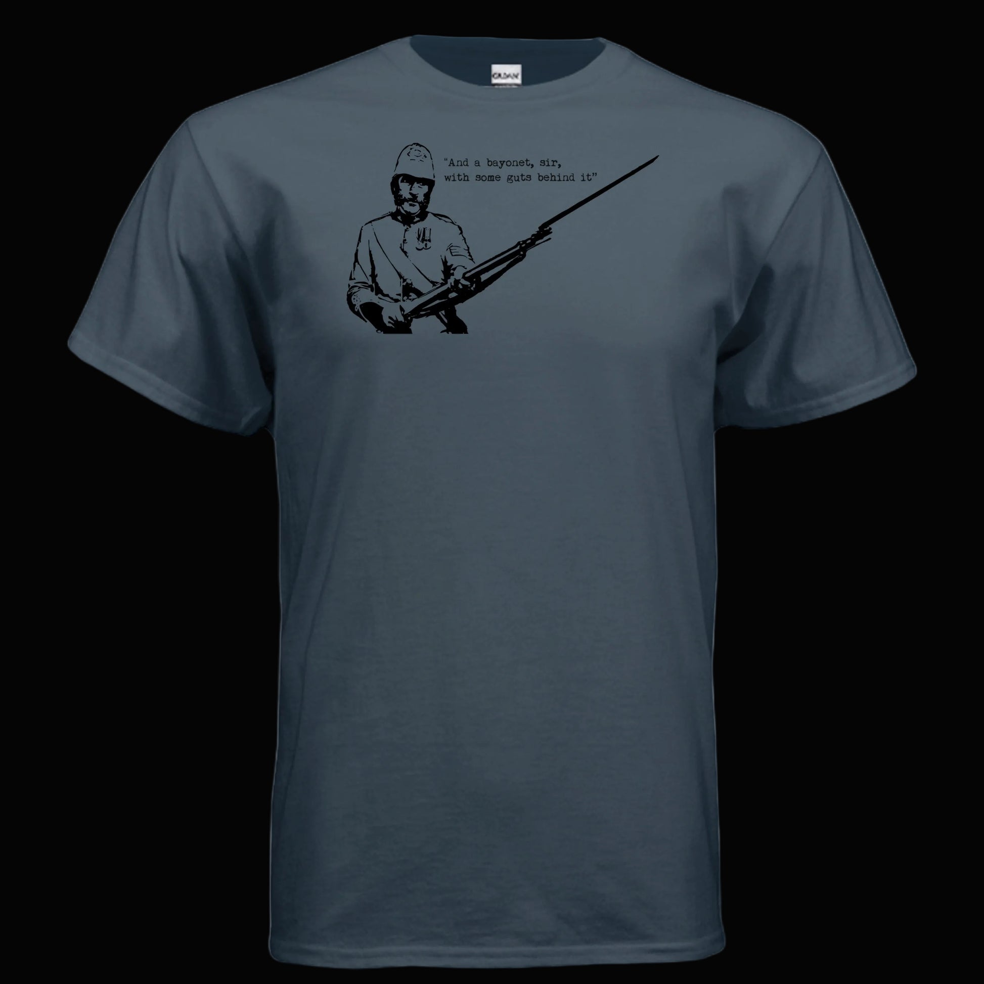 Zulu Movie Sgt Bourne Martini Henry T Shirt