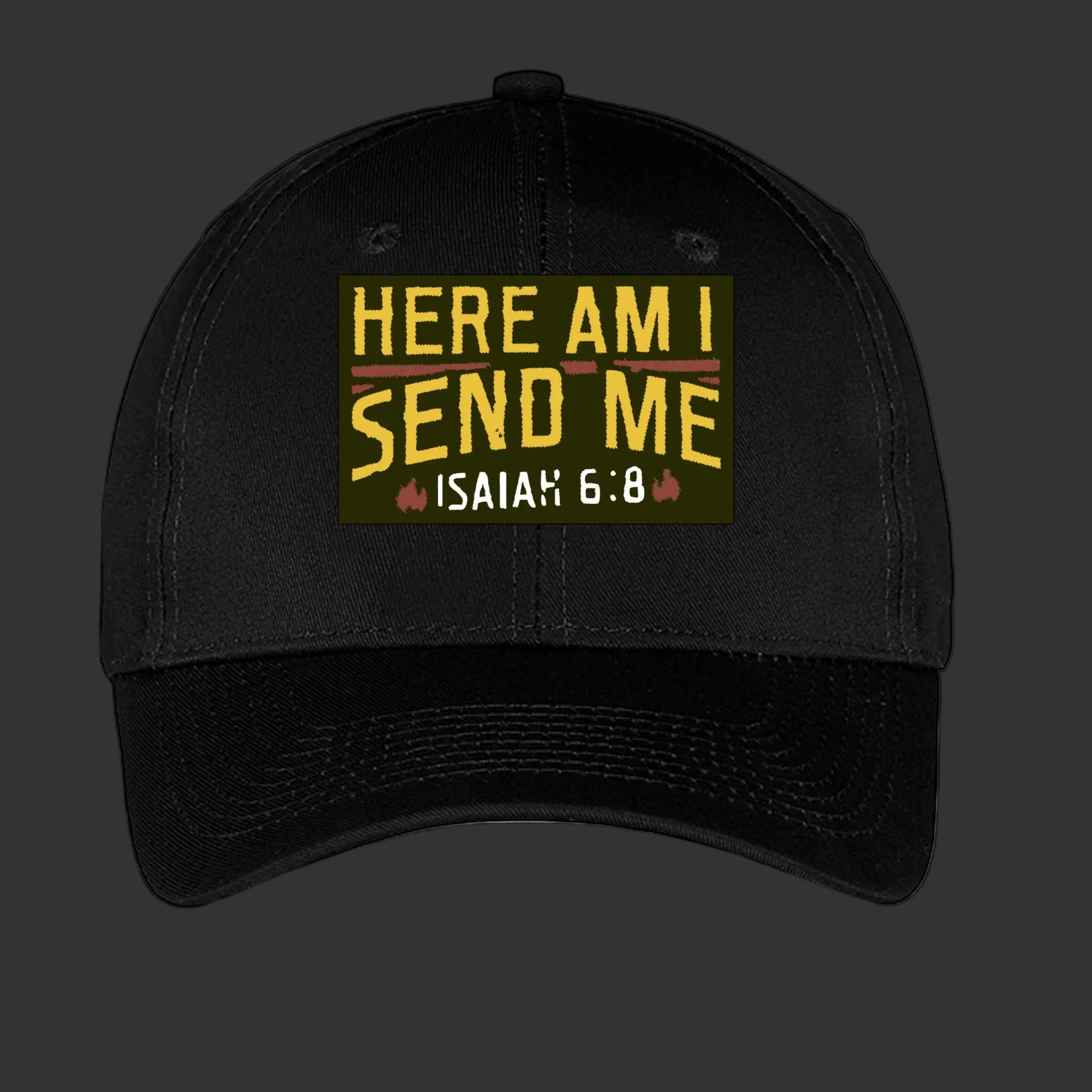 Isaiah 6-8 Here I Am Send Me hat