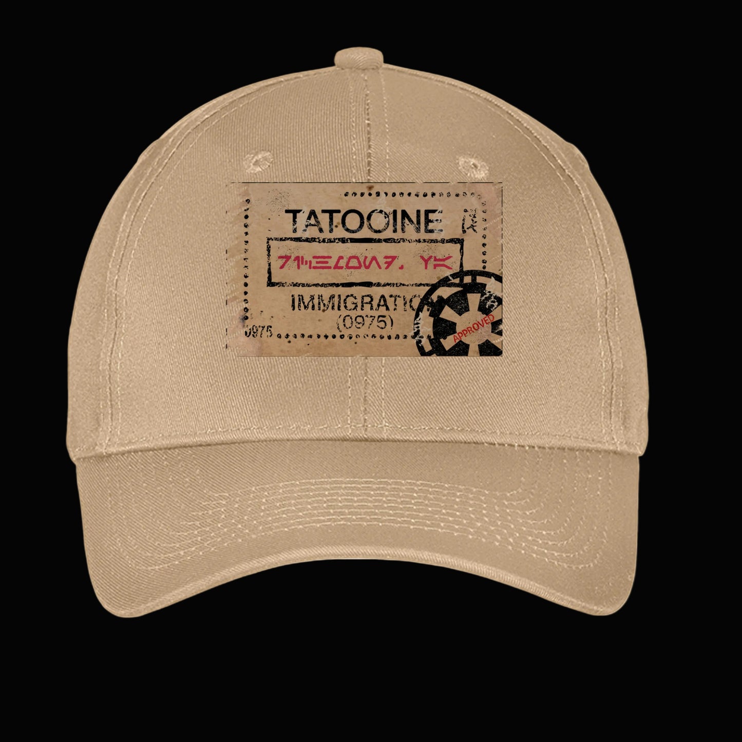 Tatooine  Passport Stamp Star Wars Hat