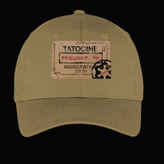 Tatooine  Passport Stamp Star Wars Hat