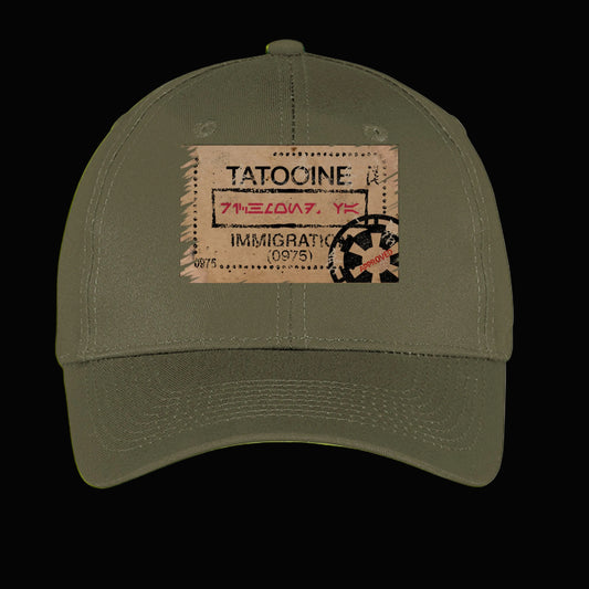 Star Wars Tatooine Passport Stamp Hat Cap