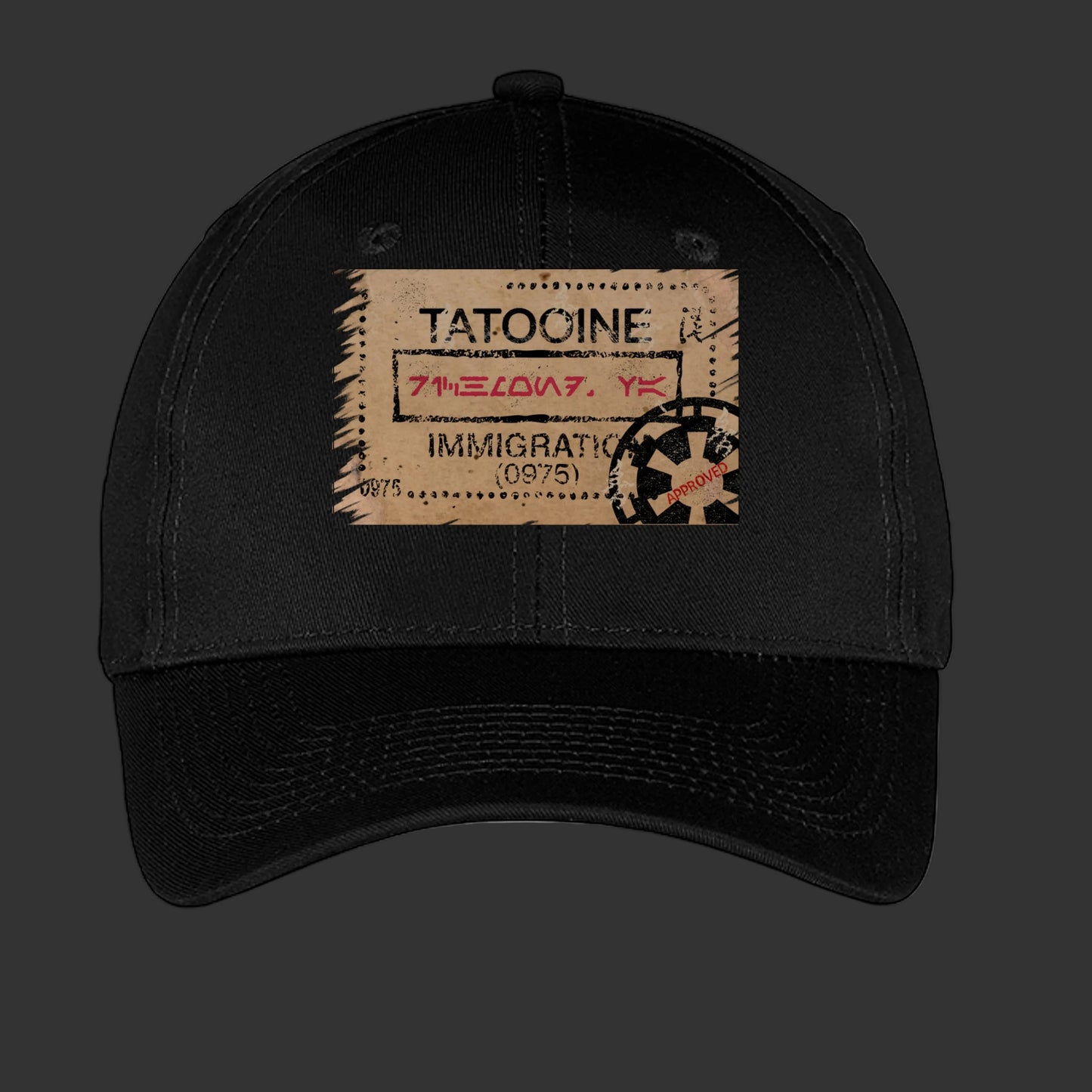 Tatooine  Passport Stamp Star Wars Hat