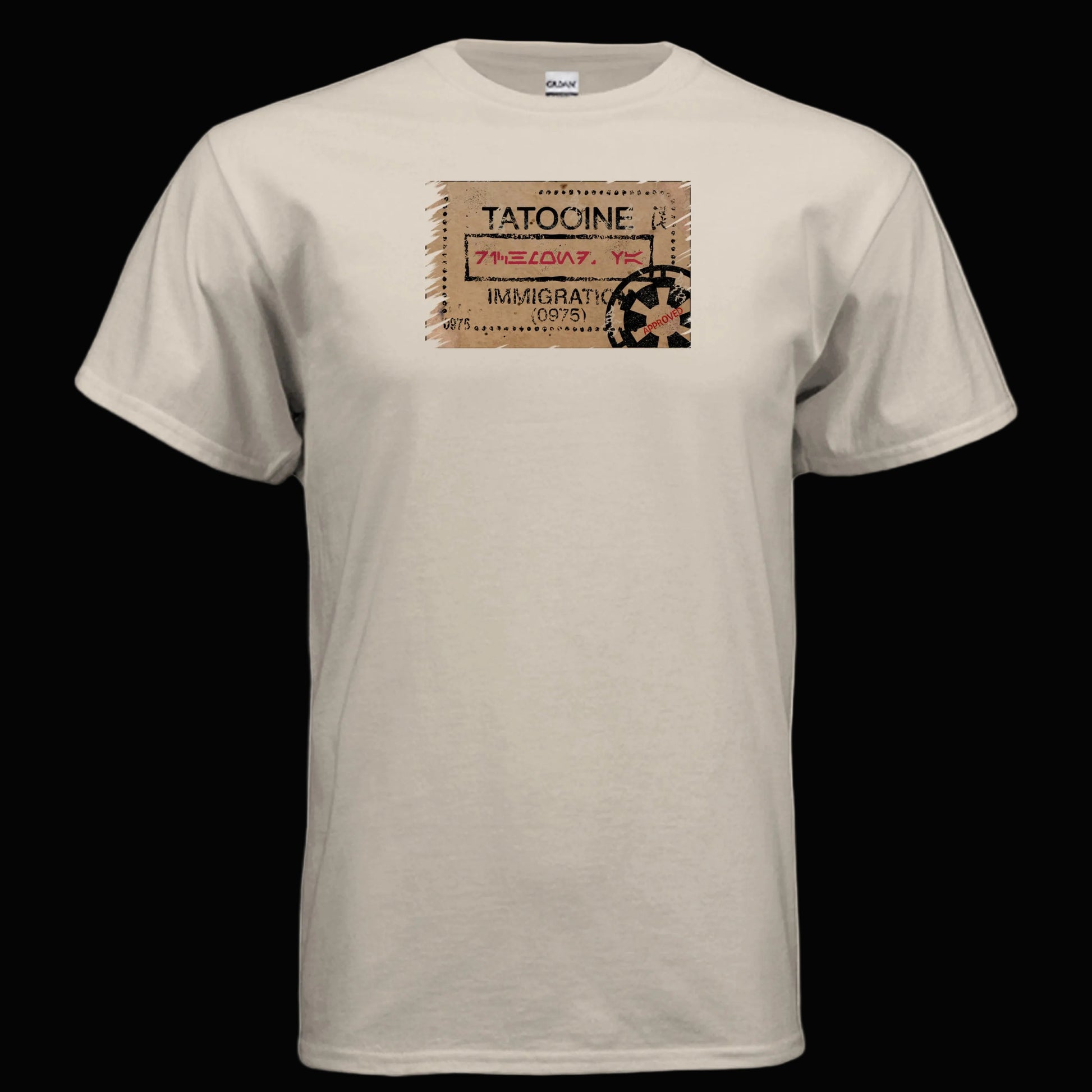 Star Wars Tatooine Passport Stamp T Shirt
