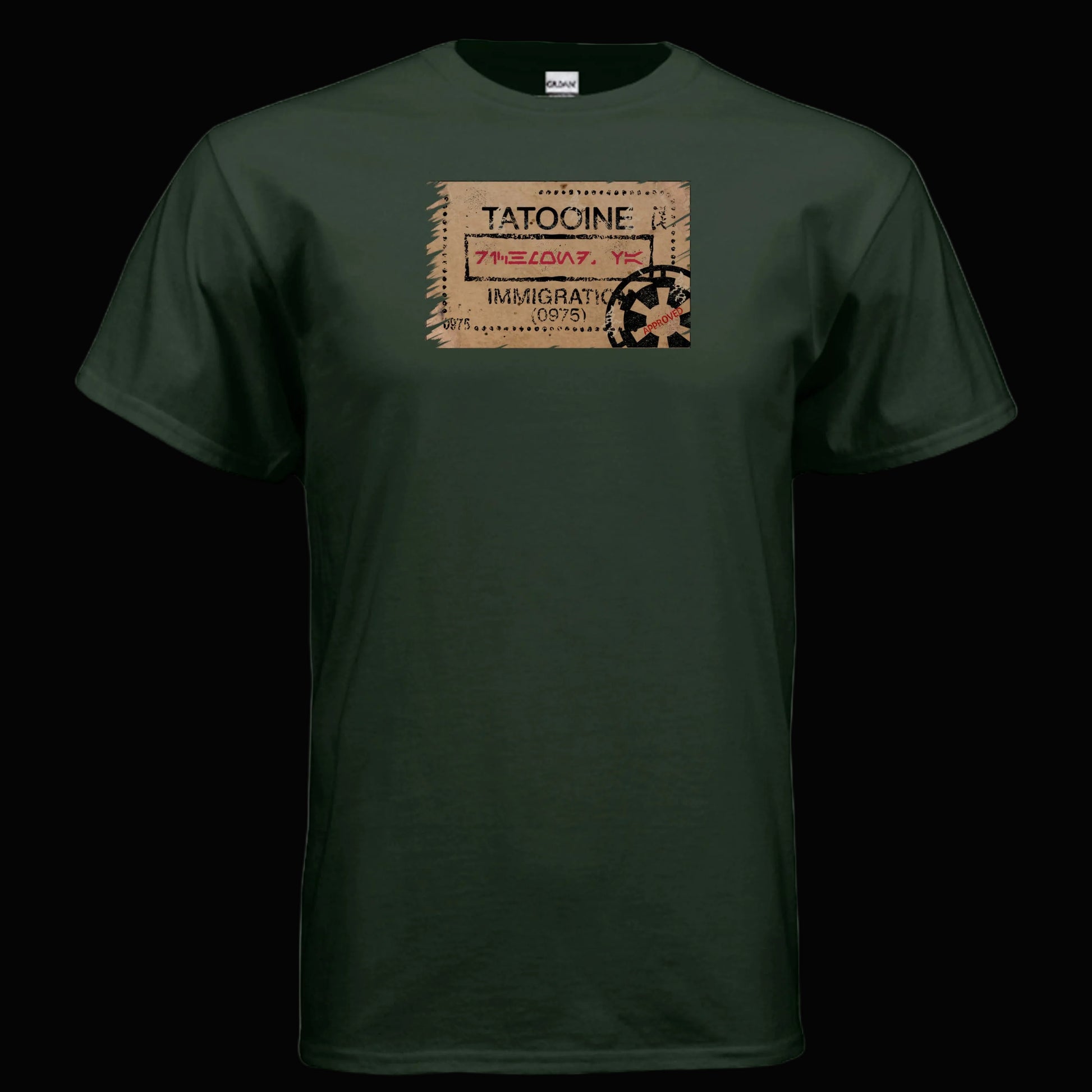 Star Wars Tatooine Passport Stamp T Shirt