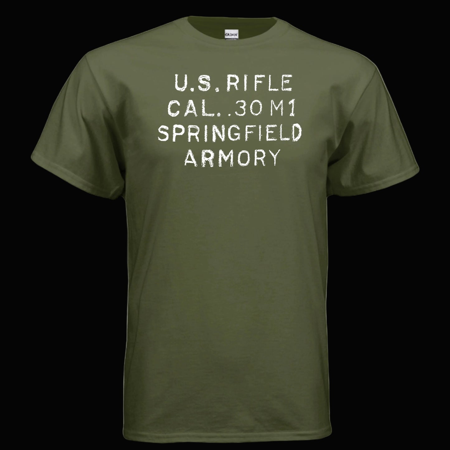 WWII M1 Garand Springfield Armory Receiver Stamp T Shirt