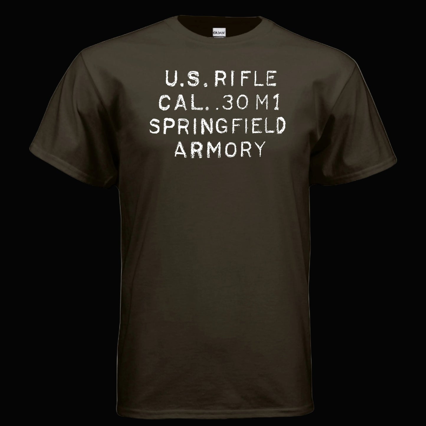 WWII M1 Garand Springfield Armory Receiver Stamp T Shirt