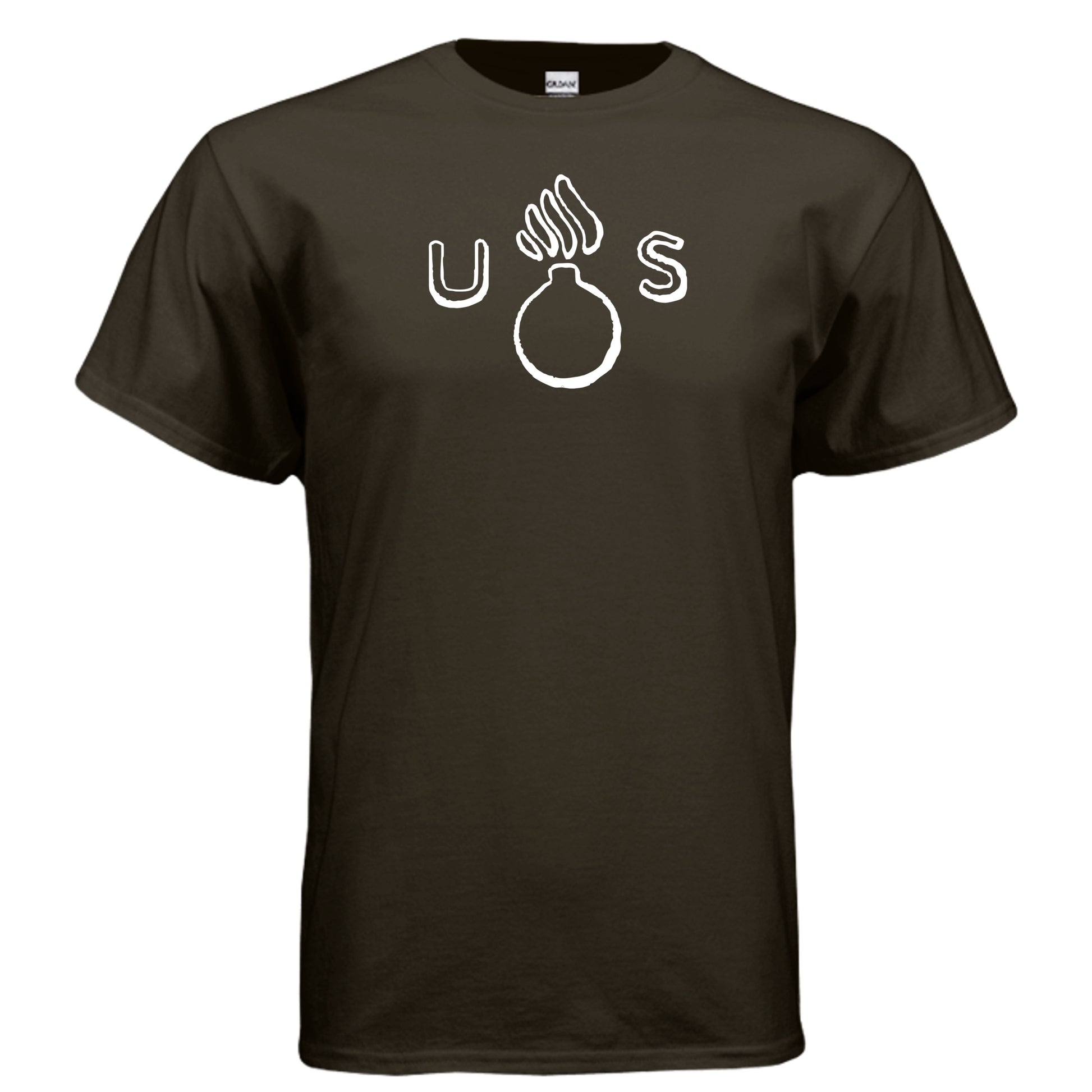 WWII US Flaming Bomb T Shirt