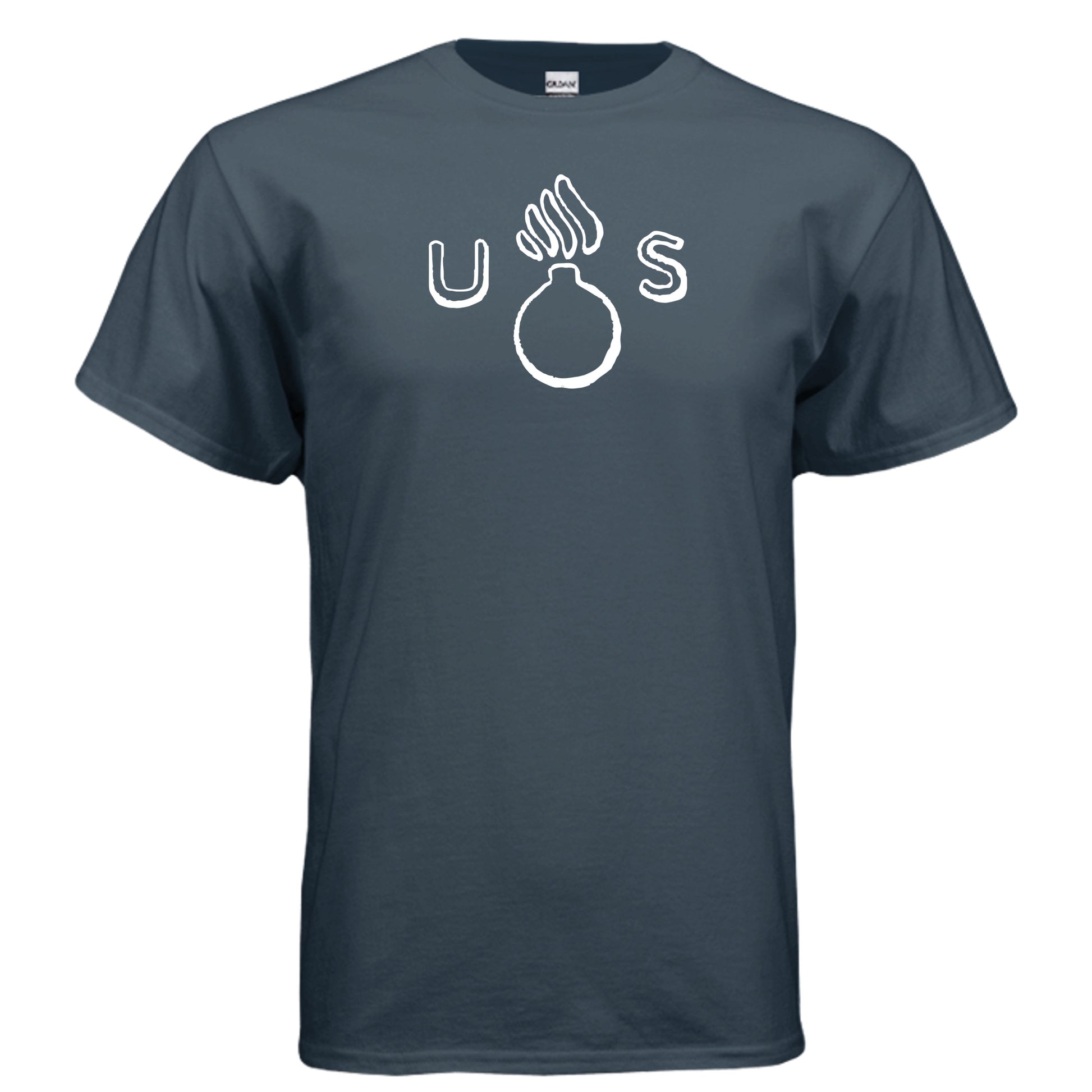 WWII US Flaming Bomb T Shirt