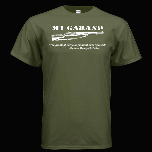 M1 Garand T Shirt WWII Korean War