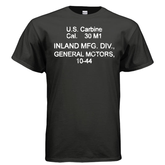 Inland M1 Carbine Receiver Stamp T Shirt