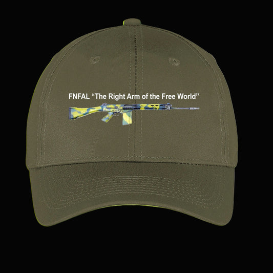 FN FAL Rhodesian Camo Right Arm of the Free World Hat