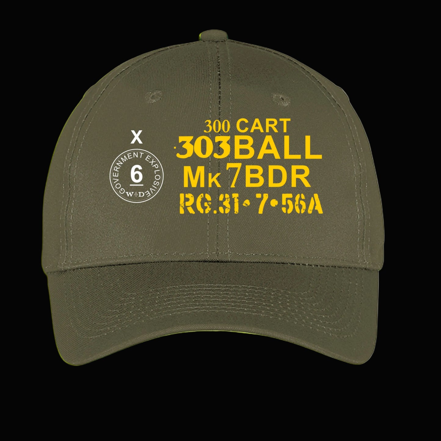 British 303 Ammo Can Hat Cap