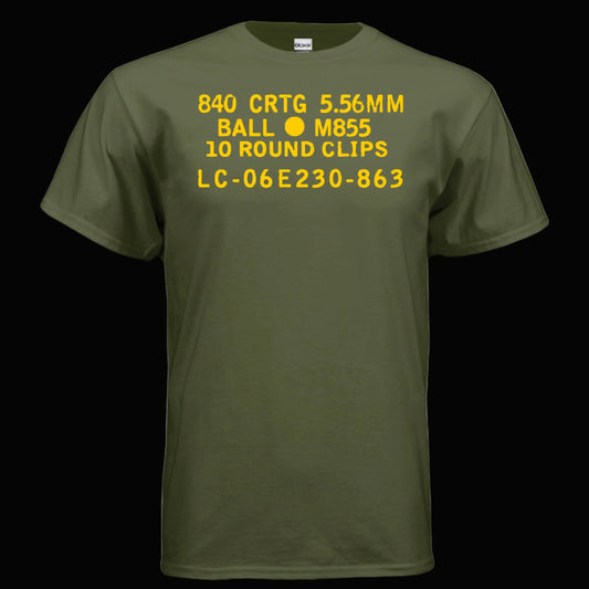 556 Ammo Can T Shirt