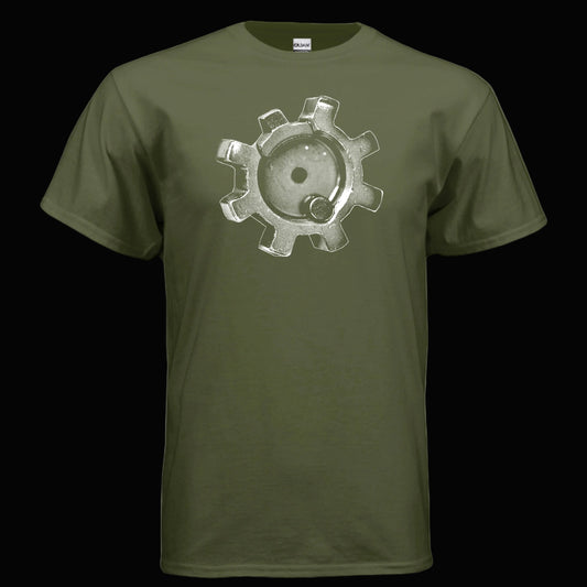 ar15 bolt face T shirt 