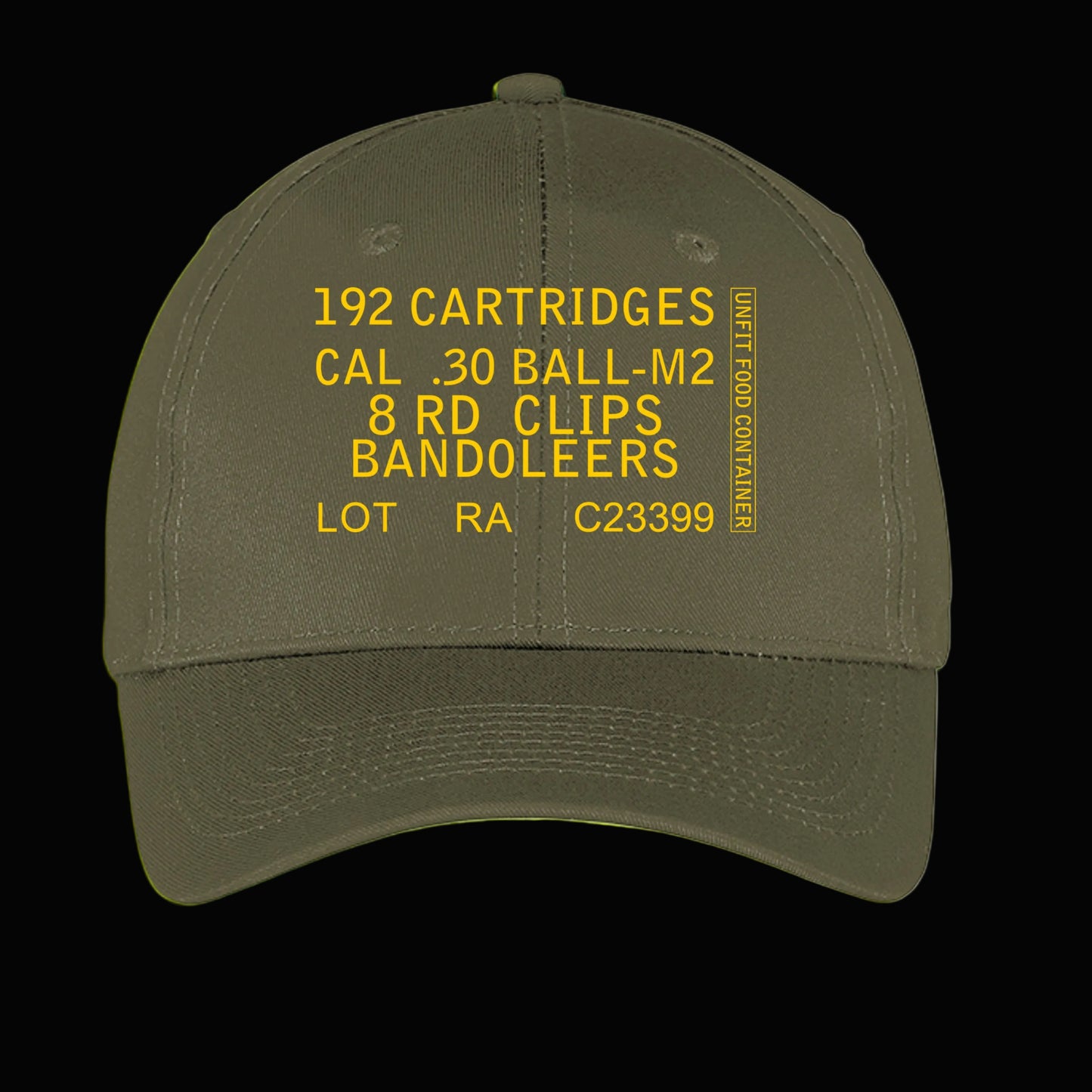 M1 Garand Ammo Can Hat CMP