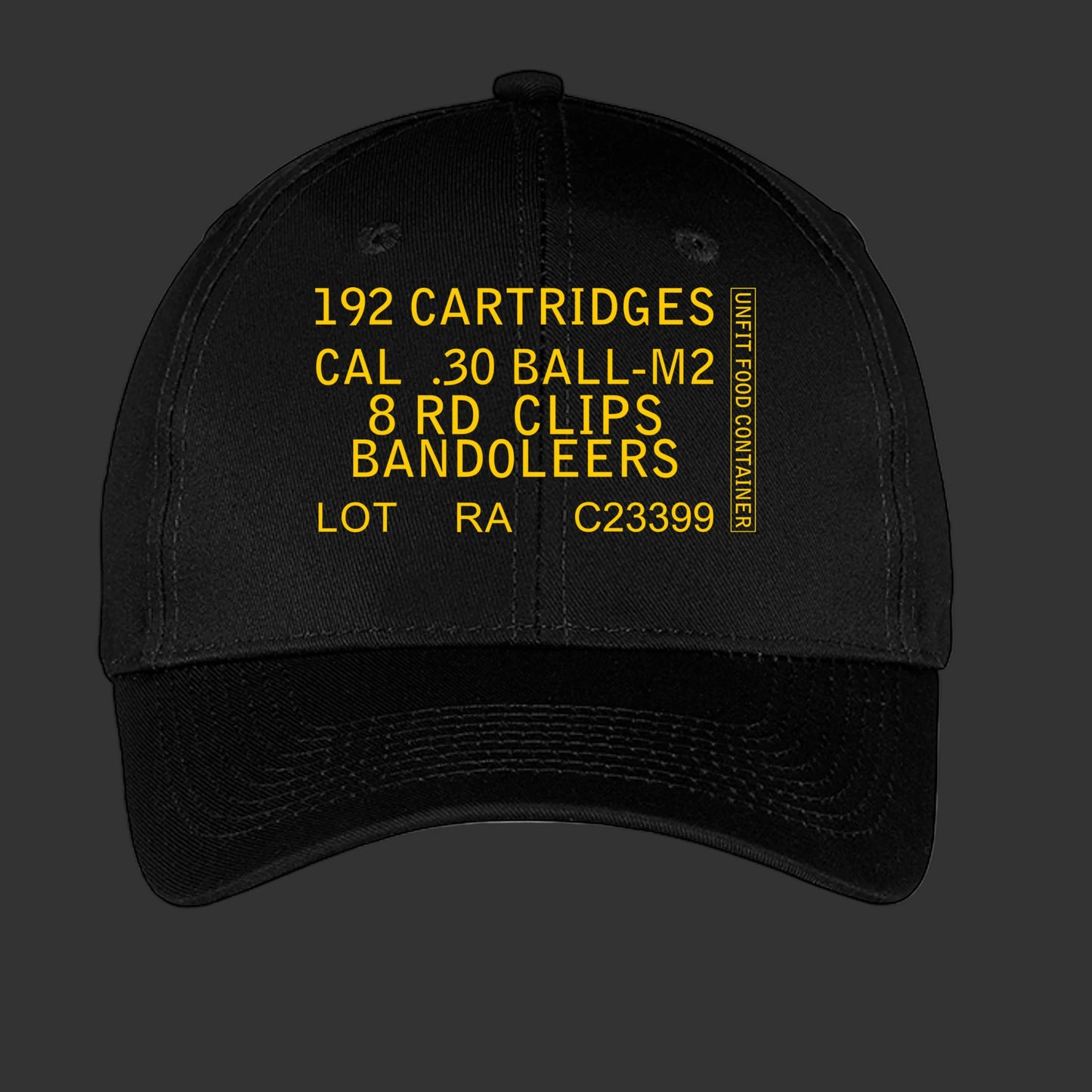 M1 Garand Ammo Can Hat CMP