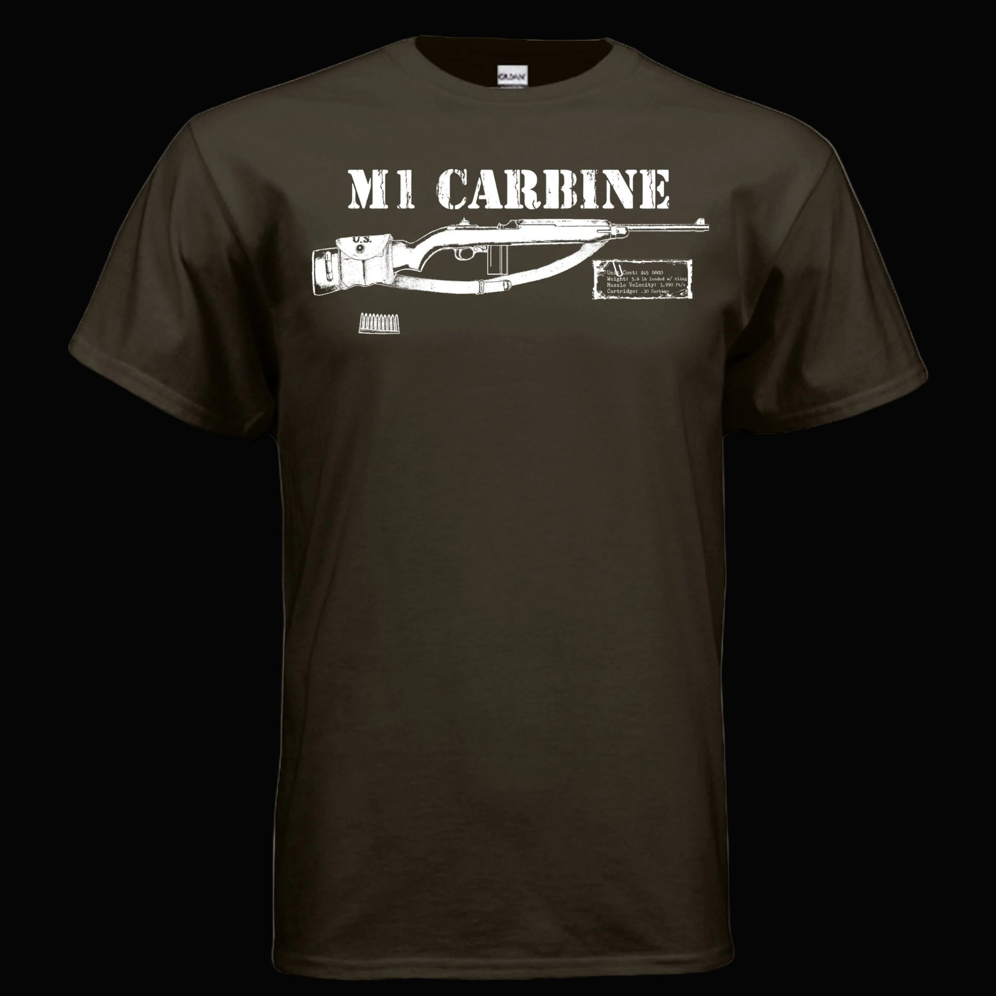 M1 Carbine T Shirt CMP Inland Winchester IBM