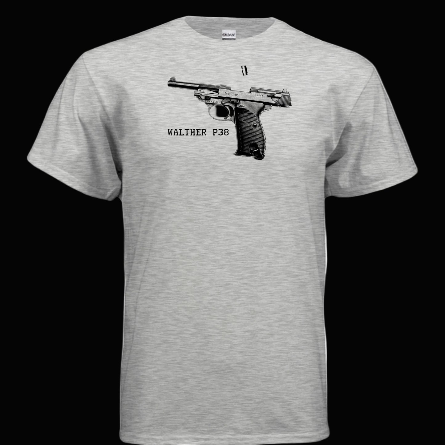 German WWII P38 Pistol T Shirt